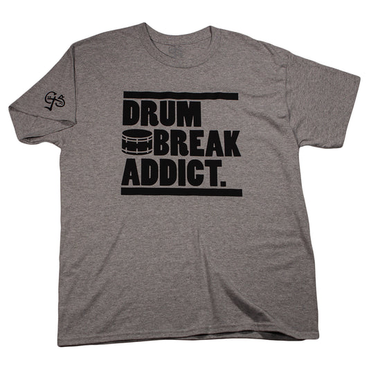 Drum Break Addict T-Shirt (Sport Grey/Black)